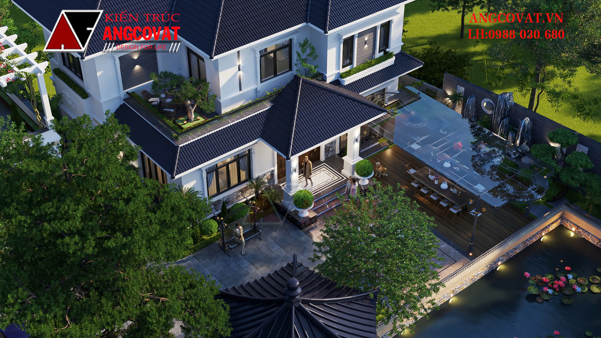 Phân tích chi tiết chi phí xây nhà biệt thự 2 tầng 130m2 tối ưu