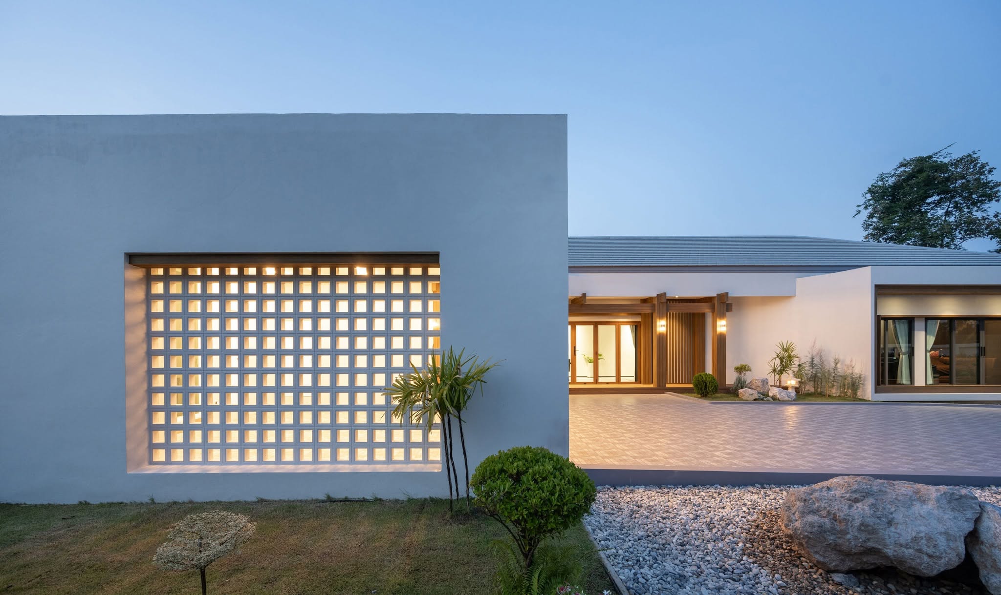 Nhà cấp 4 nông thôn đẹp hiện đại đã thi công thực tế