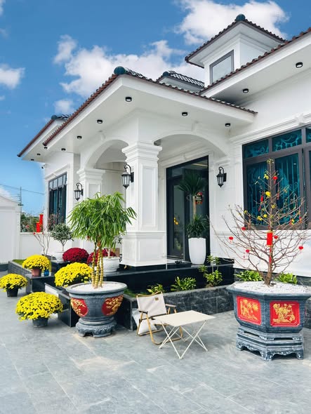 thiết kế thi công sảnh nhà cấp 4 mái nhật 