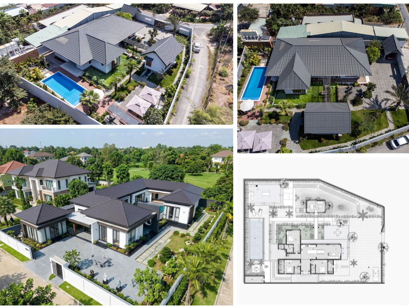 Nhà cấp 4 nông thôn đẹp hiện đại – mẫu thiết kế, mặt bằng, chi phí và kinh nghiệm xây dựng thực tế