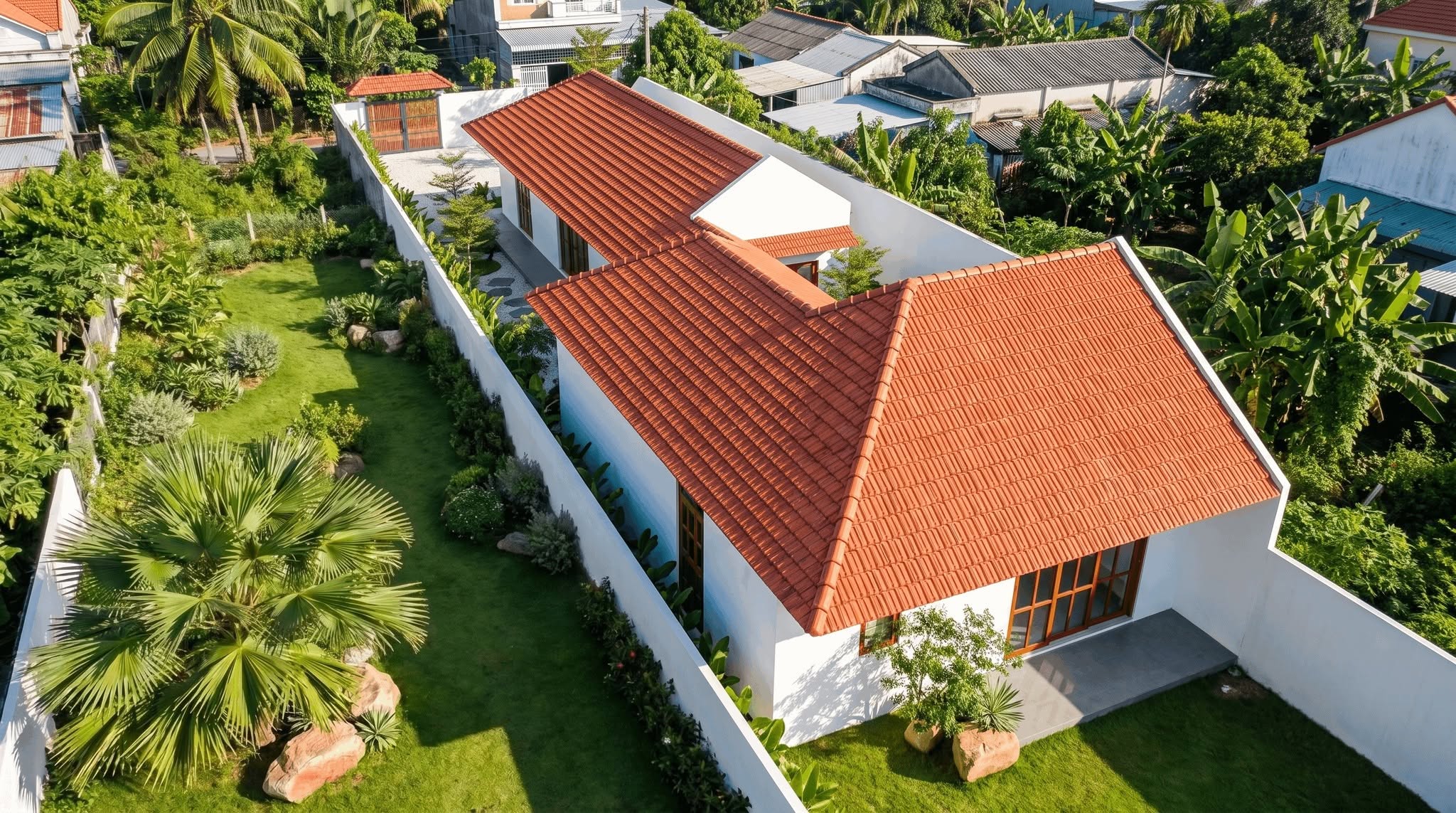 Xây nhà 1 tầng mái ngói hết bao nhiêu tiền 