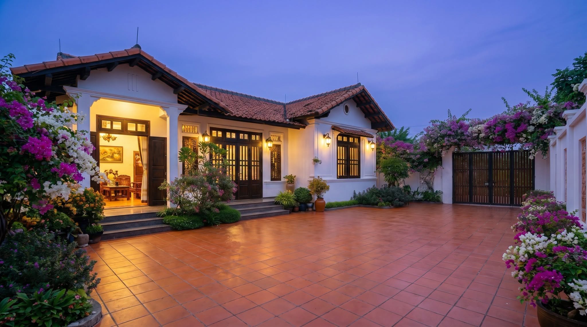Xây nhà 1 tầng mái ngói hết bao nhiêu tiền 