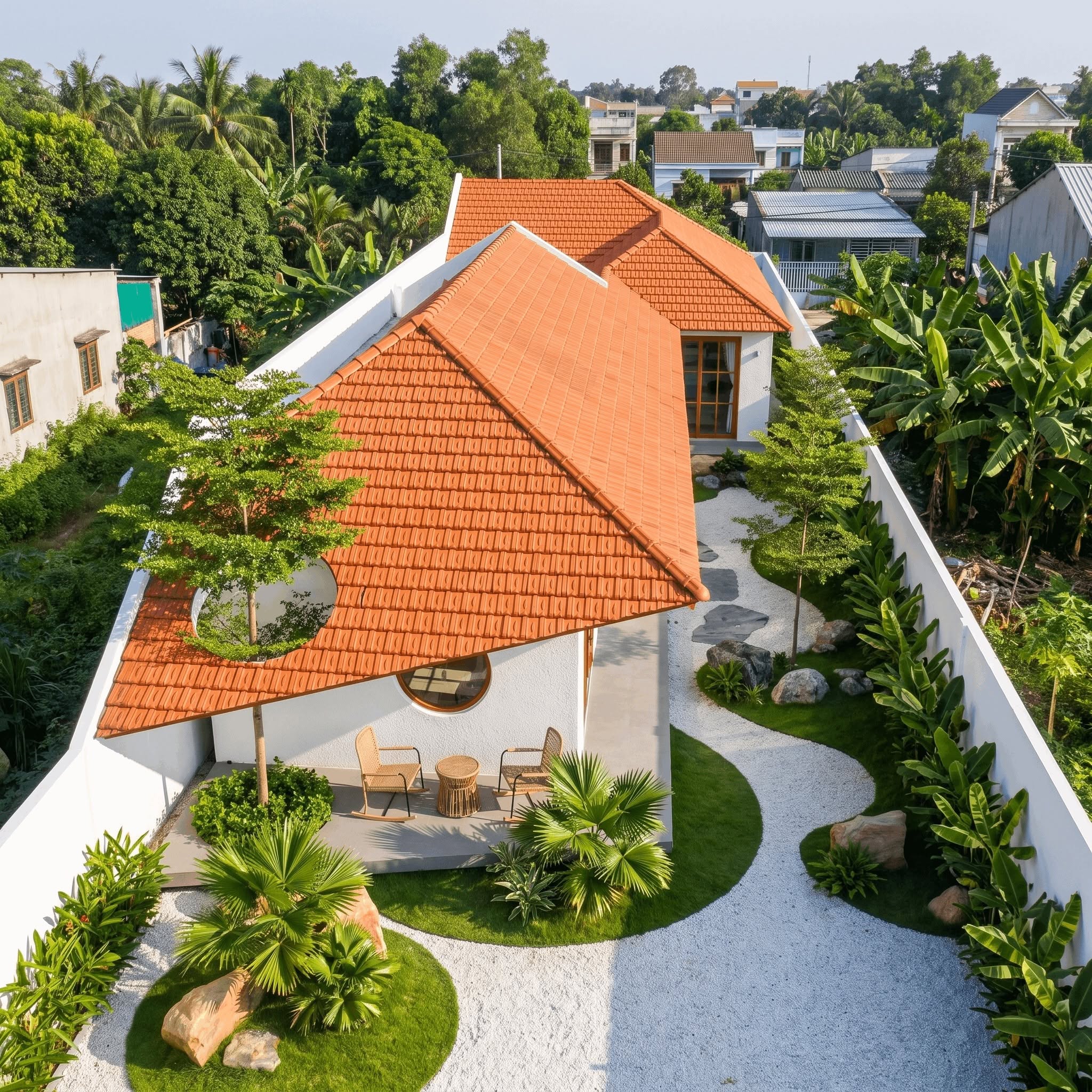 Xây nhà 1 tầng mái ngói hết bao nhiêu tiền 