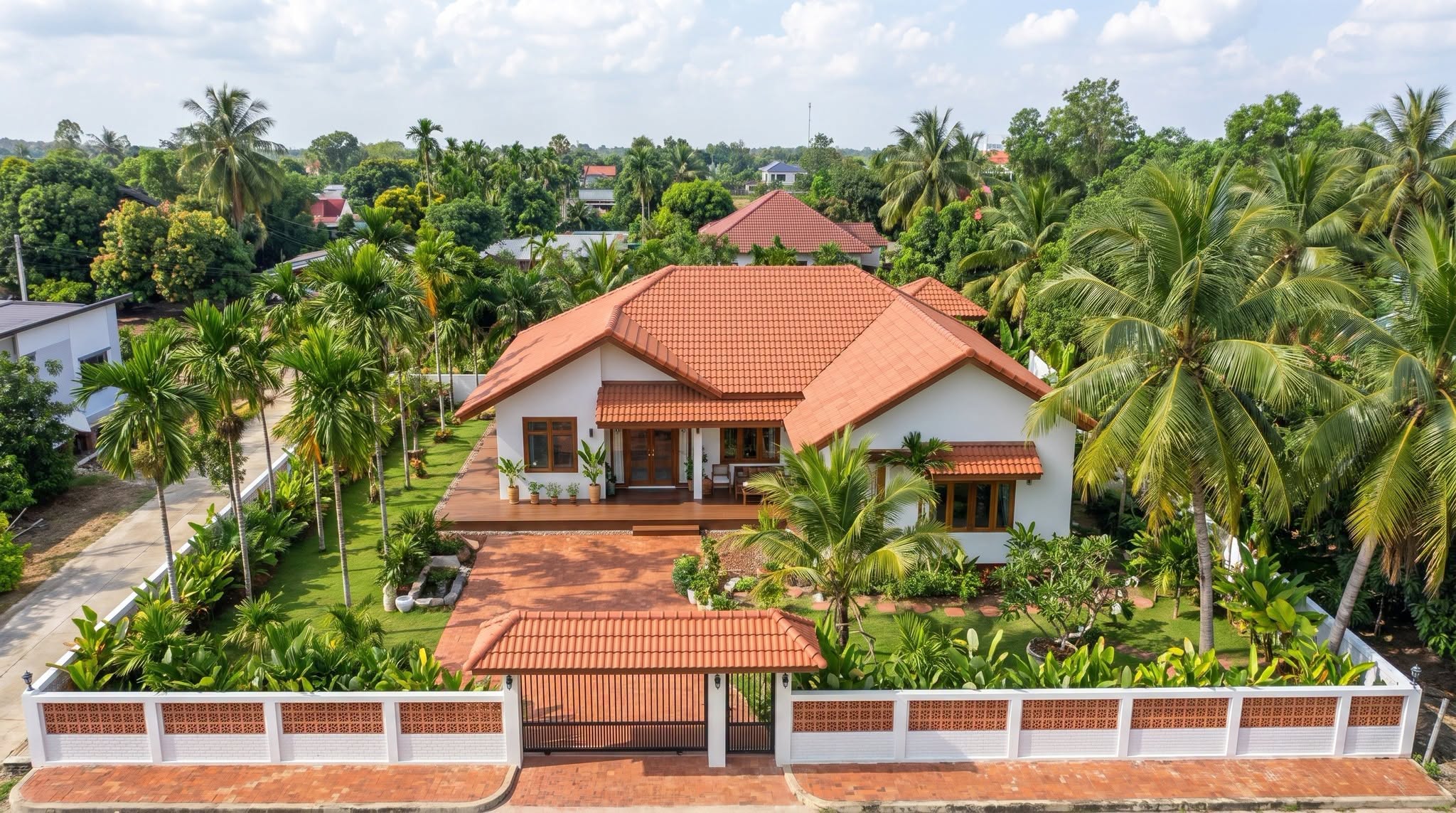 Xây nhà 1 tầng mái ngói hết bao nhiêu tiền 