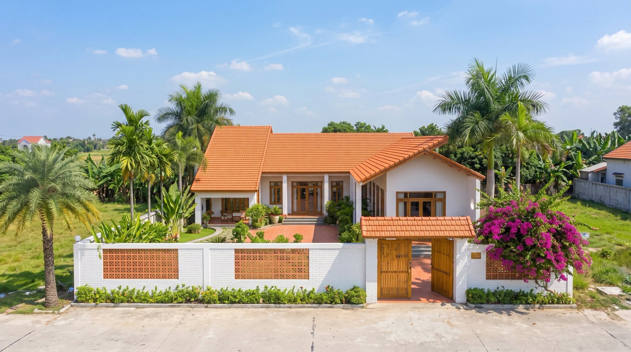 Xây nhà 1 tầng mái ngói hết bao nhiêu tiền 