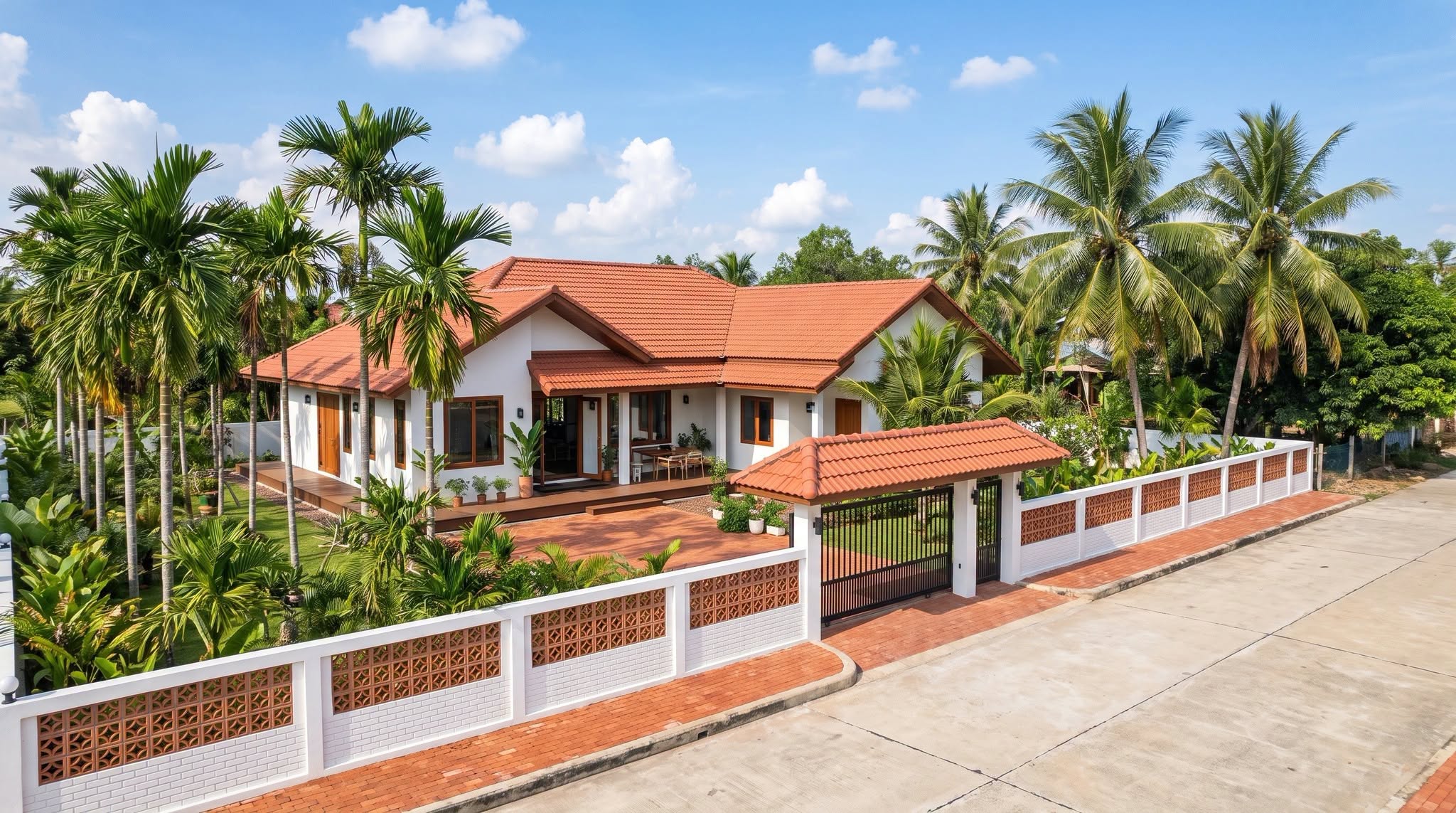 Xây nhà 1 tầng mái ngói hết bao nhiêu tiền 