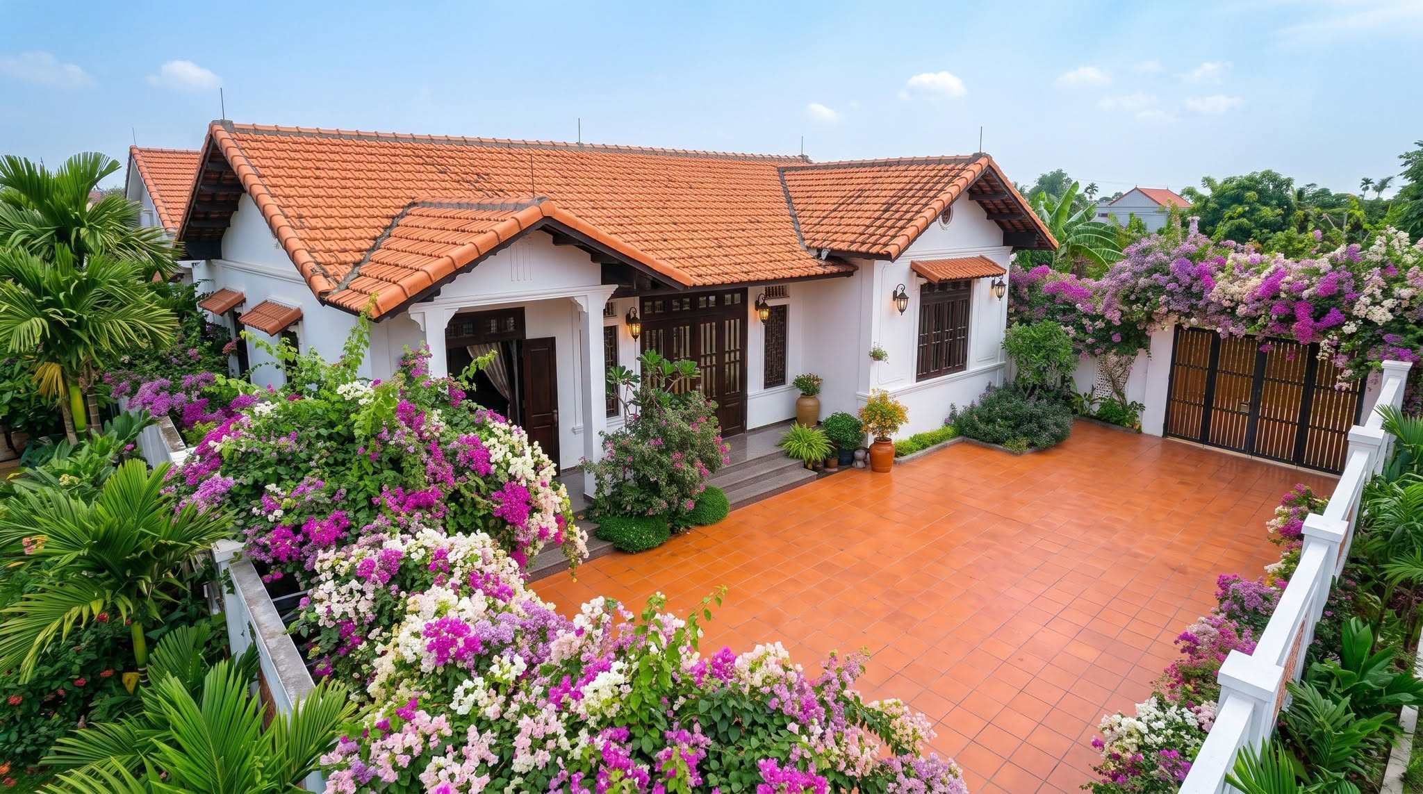 Xây nhà 1 tầng mái ngói hết bao nhiêu tiền 