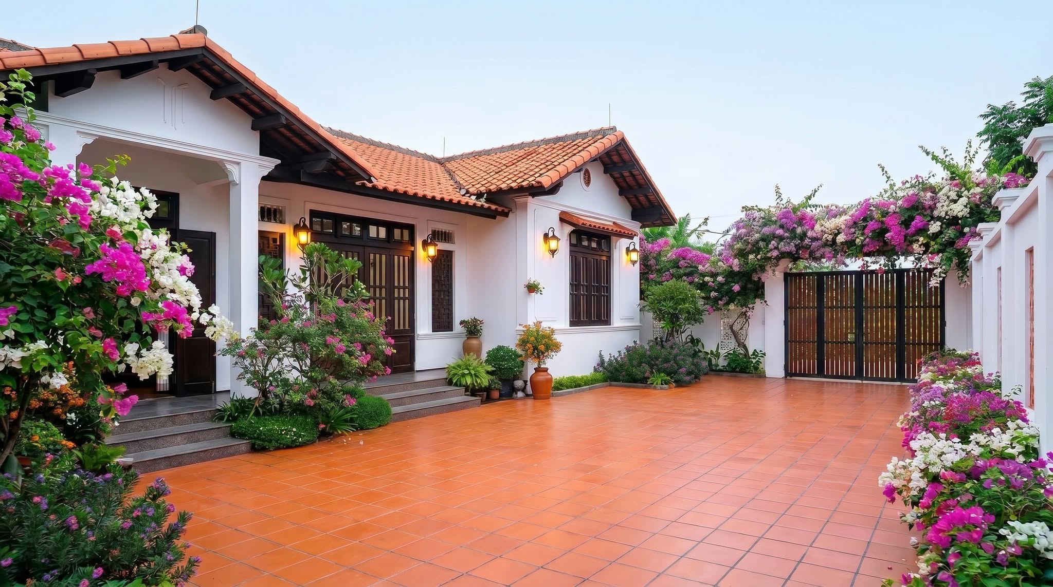 Xây nhà 1 tầng mái ngói hết bao nhiêu tiền 