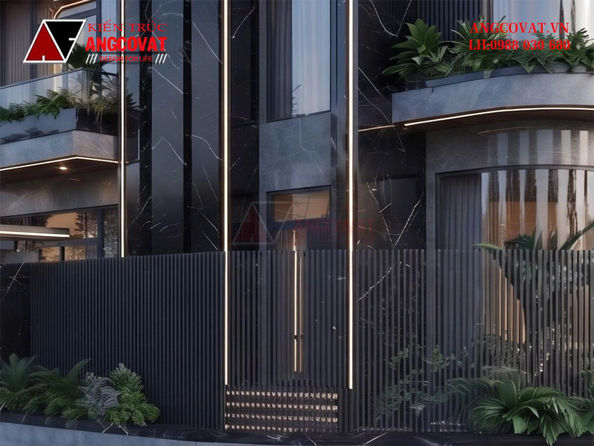 Nhà lô góc 2 mặt tiền 3 tầng 180m2 hiện đại 