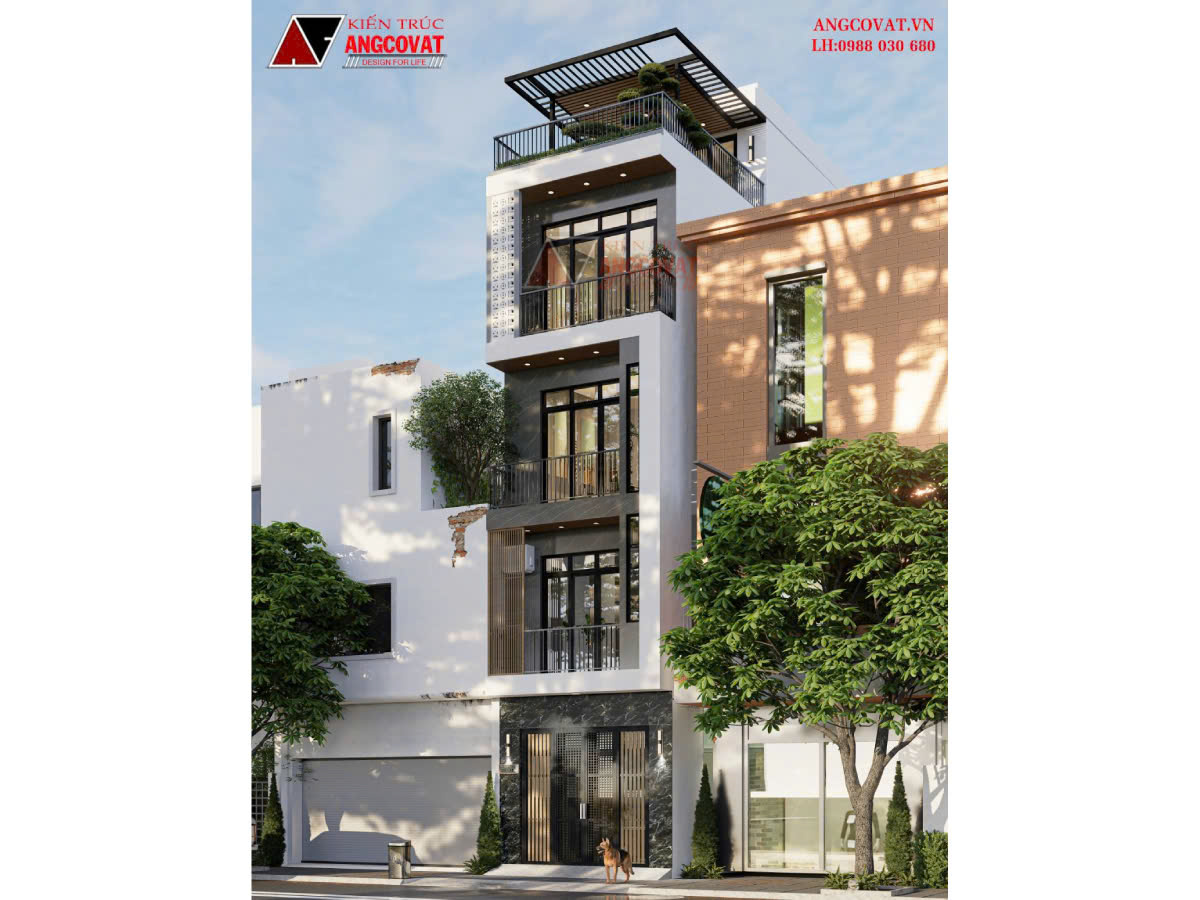 Thiết Kế Thi Công Nhà 4×11 có thang máy hết bao nhiêu tiền? NP080926