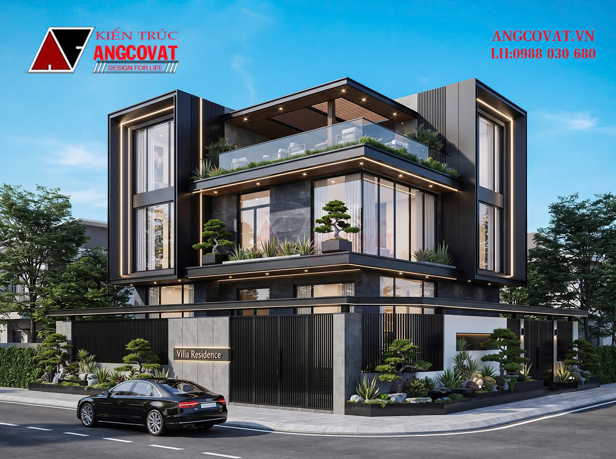 Giá xây nhà biệt thự 3 tầng hiện nay là bao nhiêu? BT1300926