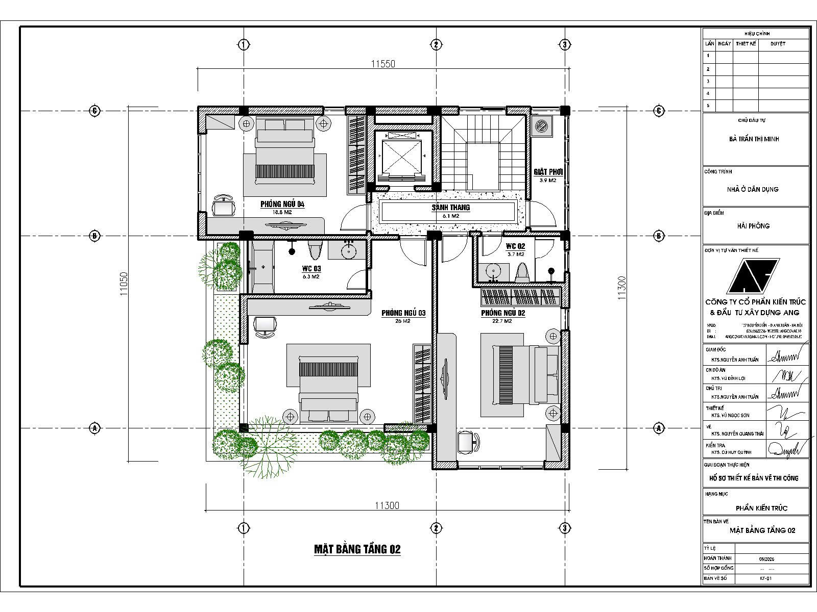 Giá xây nhà biệt thự 3 tầng hiện nay là bao nhiêu? BT1300926
