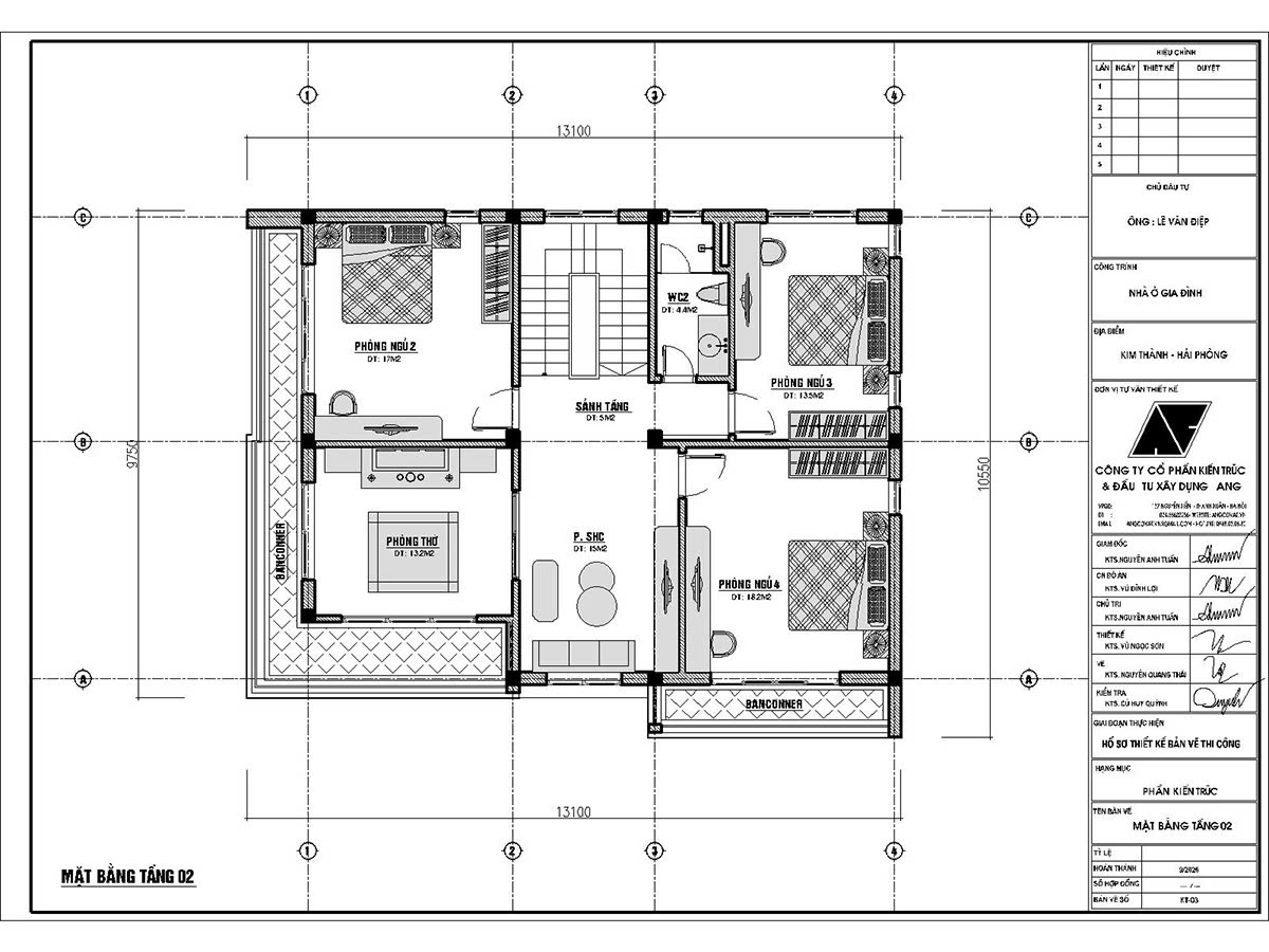 thiết kế nhà hiện đại tối giản 2 tầng 120m2