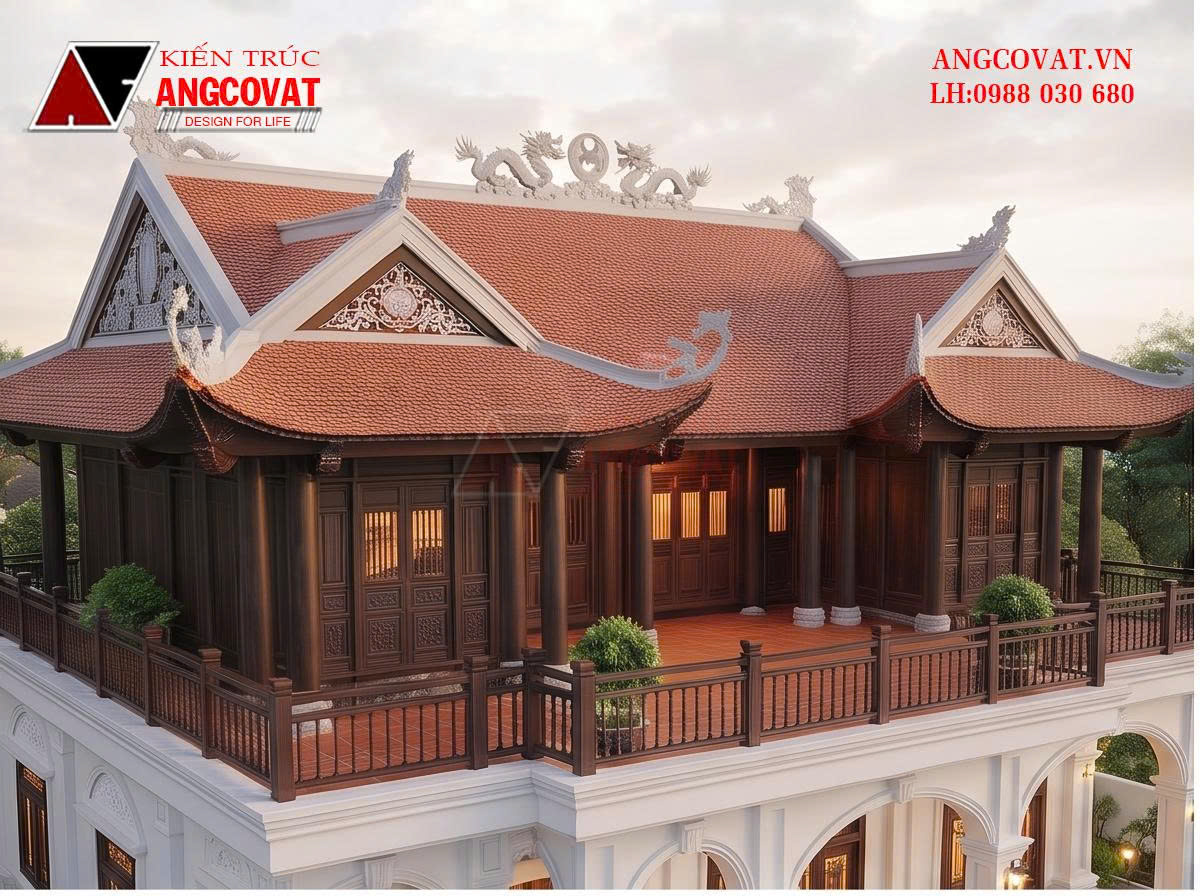 Nhà gỗ 3 gian cần bao nhiêu khối gỗ?