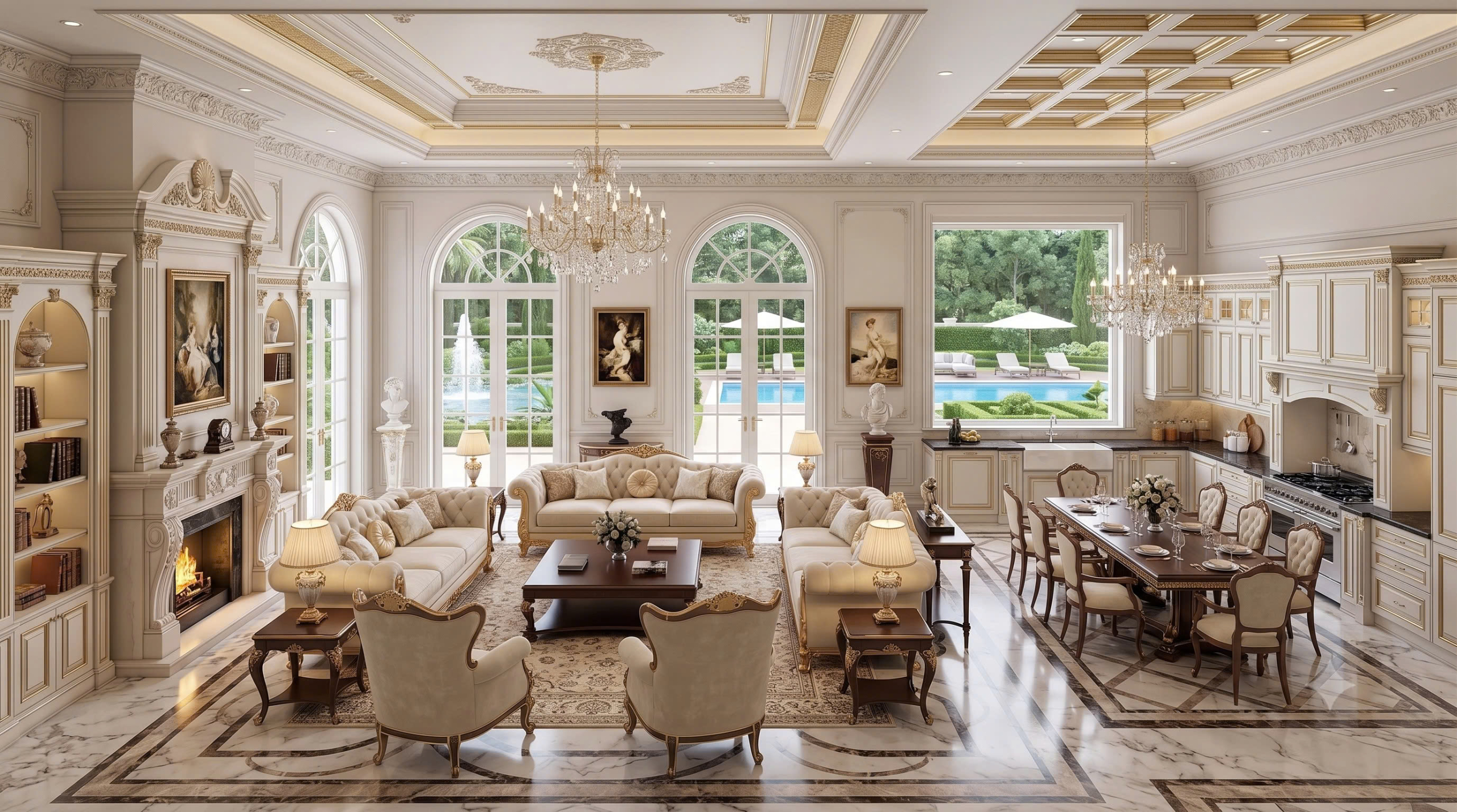 Thiết kế biệt thự kiểu Châu Âu