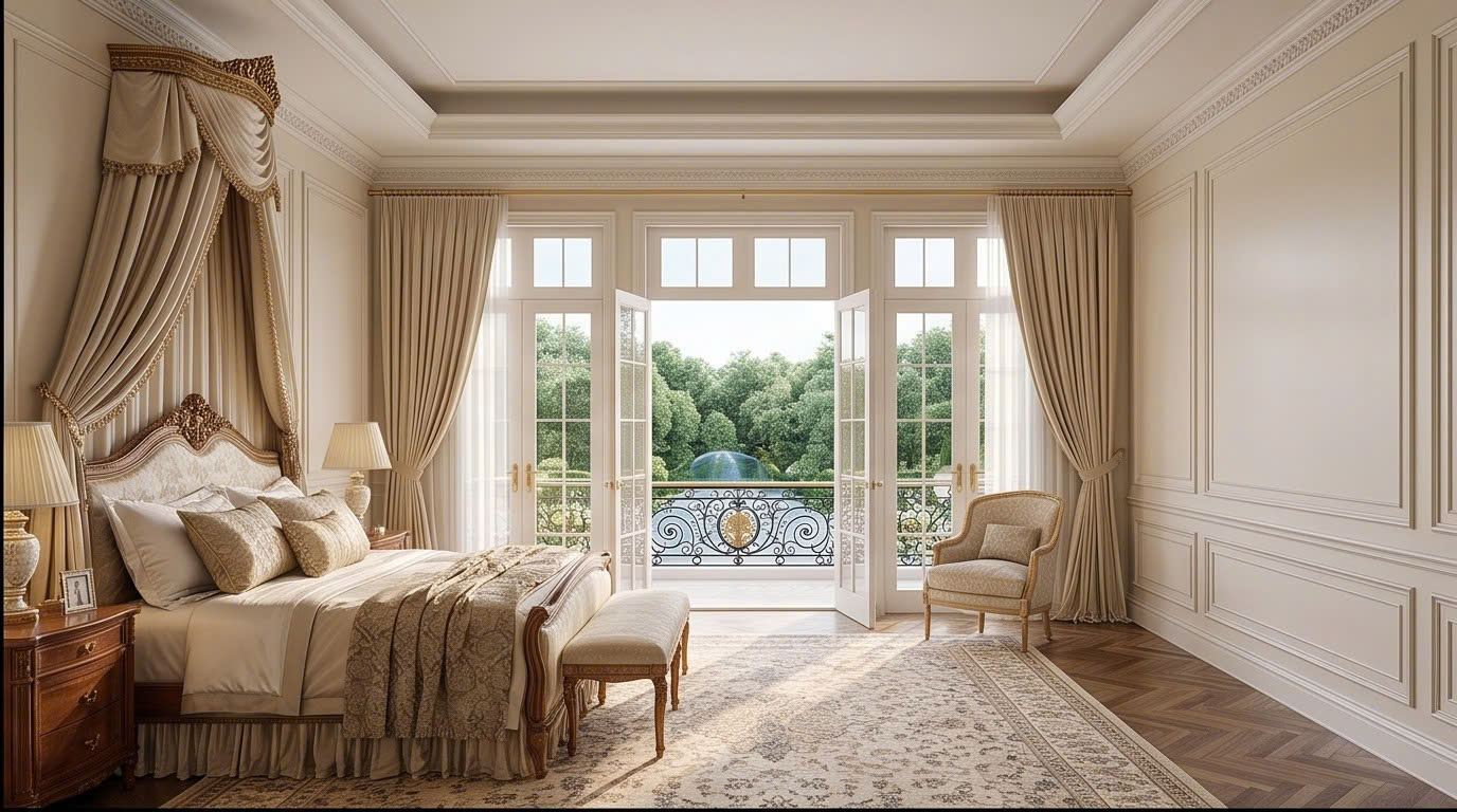 Thiết kế biệt thự kiểu Châu Âu