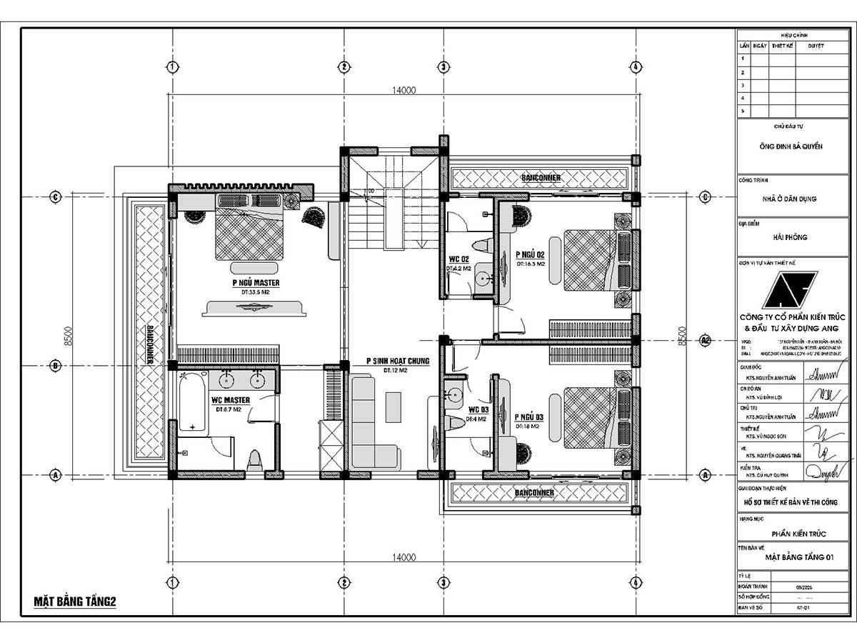 Chi phí xây biệt thự phố 3 tầng 8x14m có bảng dự toán chi tiết BT3290926