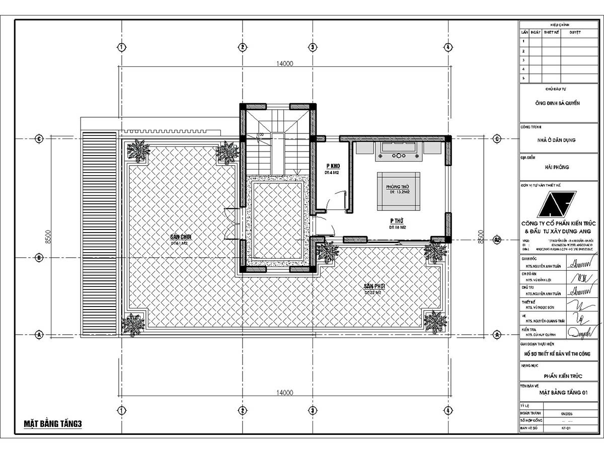 Chi phí xây biệt thự phố 3 tầng 8x14m có bảng dự toán chi tiết BT3290926