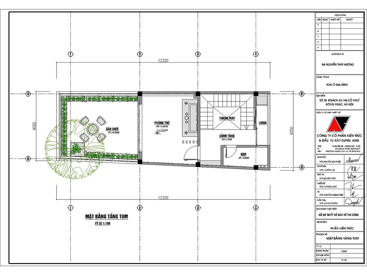 Thiết Kế Thi Công Nhà 4×11 có thang máy hết bao nhiêu tiền? NP080926