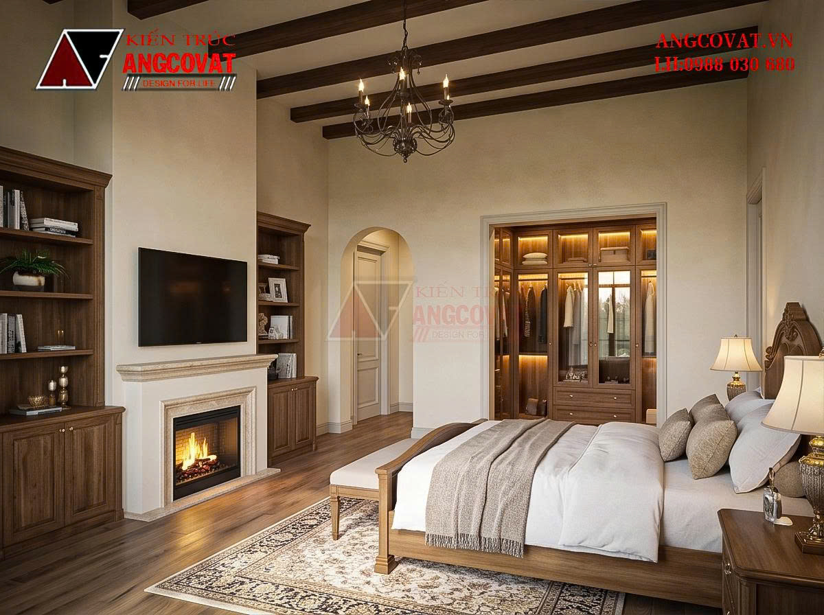 Vẻ đẹp tinh tế của mẫu nhà Địa Trung Hải 1 tầng 500m2 BT01201026