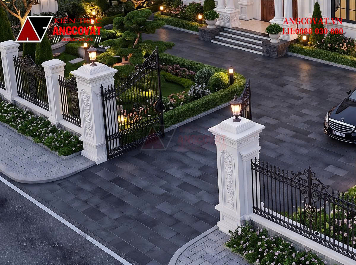 Khám phá vẻ đẹp tinh tế của mẫu biệt thự sân vườn 200m2 BT1121026