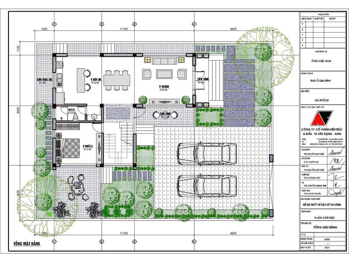 Mẫu nhà 2 tầng chữ l 90m2 đẹp không lối thoát BT0510206