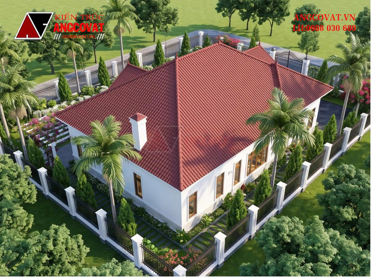 mau nha vuon 1 tang dien tich 150m2 11