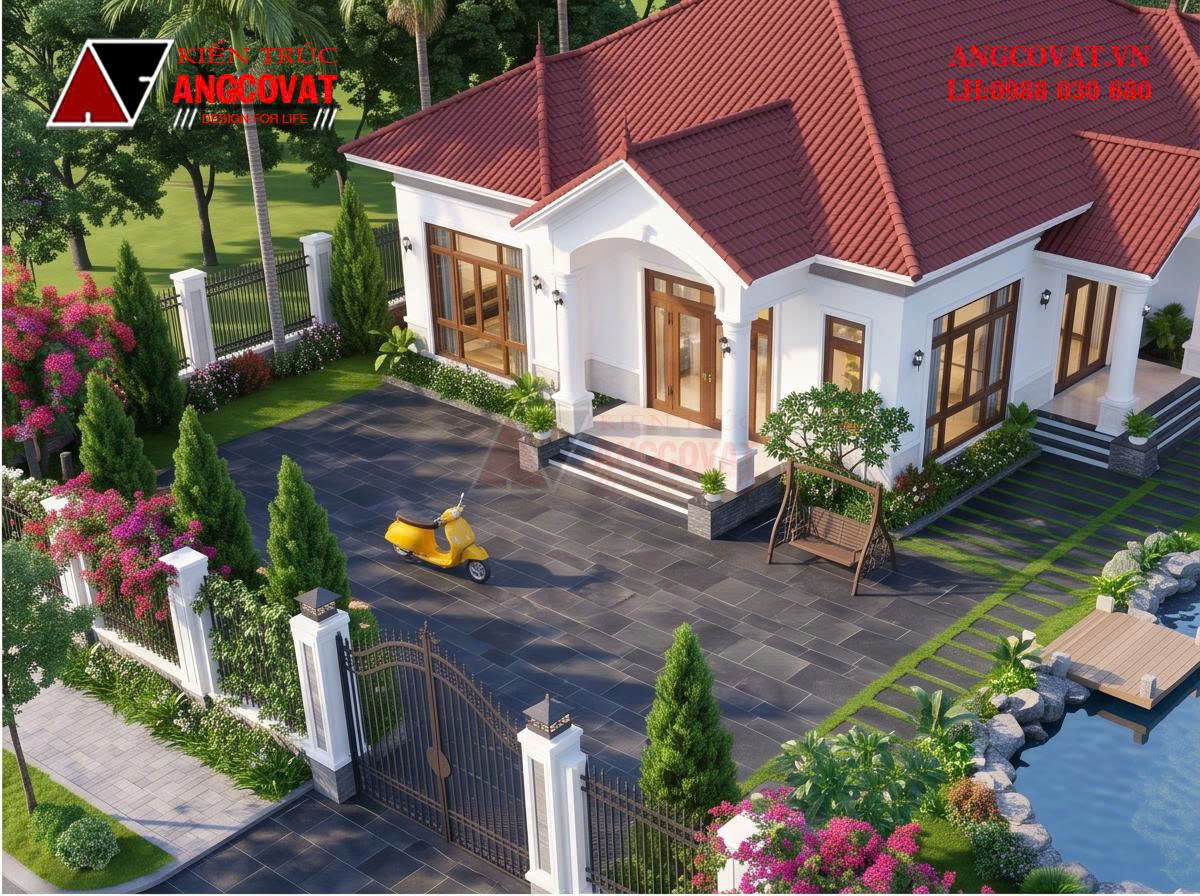 mau nha vuon 1 tang dien tich 150m2 7