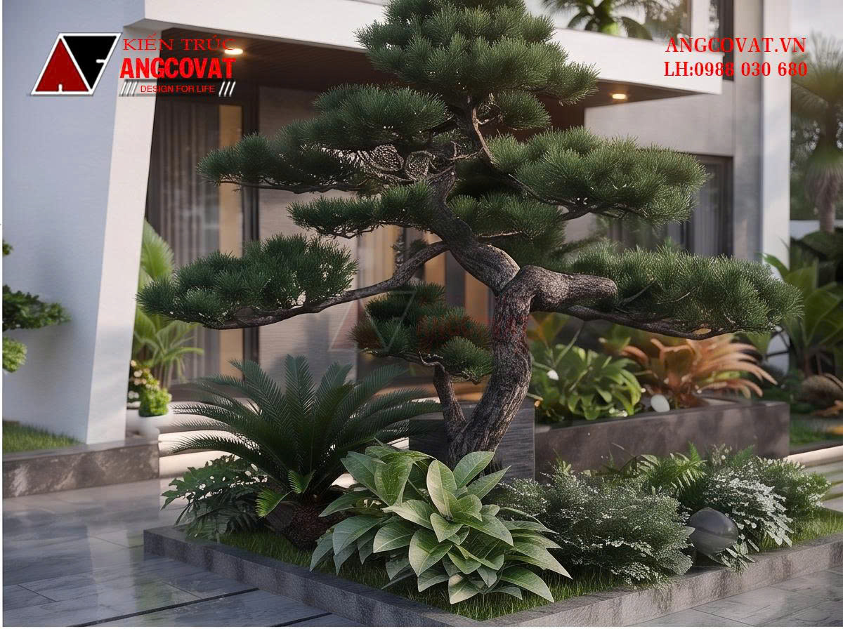 Thiết kế biệt thự 2 tầng 10x15m hiện đại đẹp BT2011026