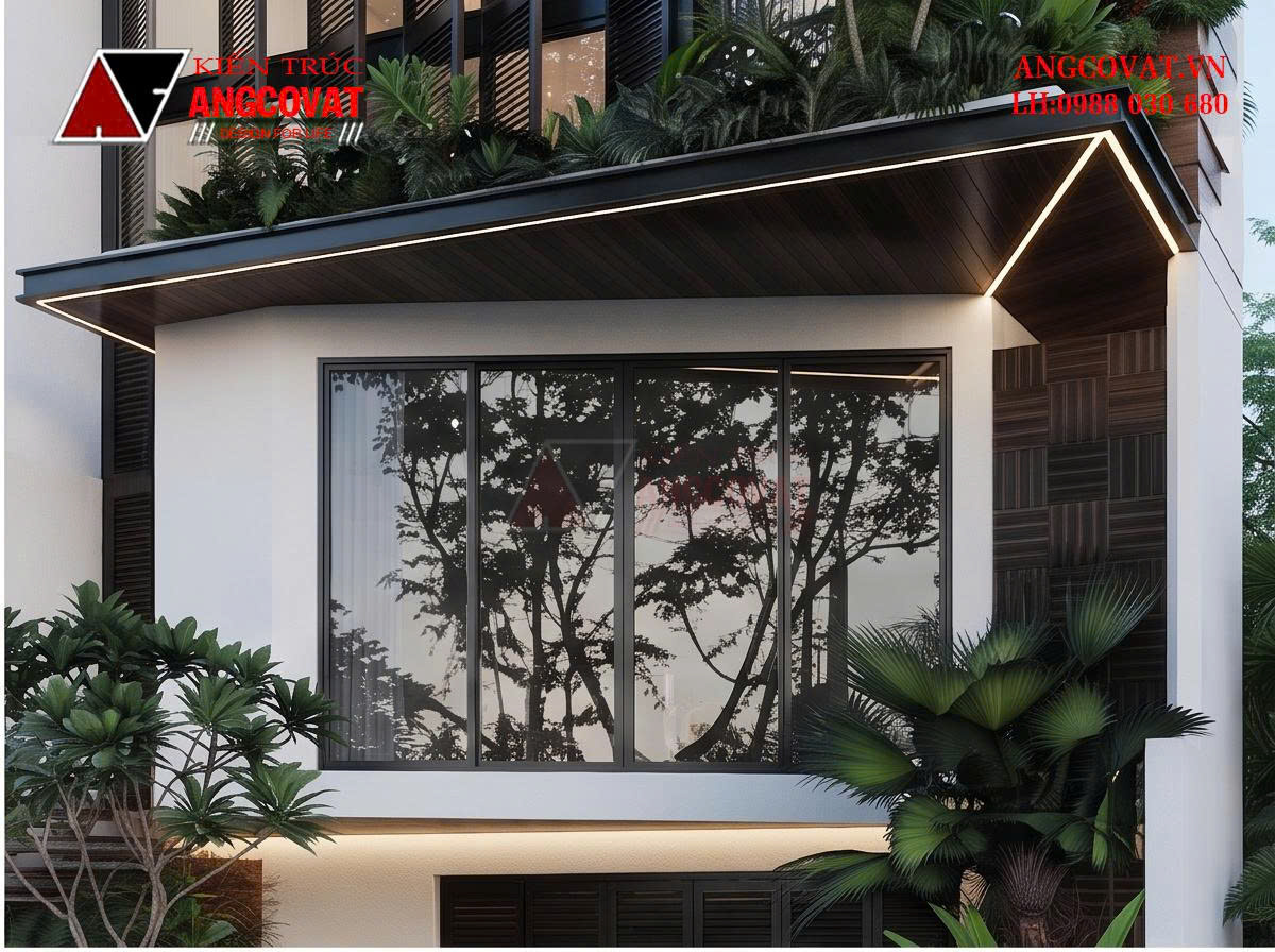 Thiết kế biệt thự 3 tầng 6 phòng ngủ diện tích 120m2 BT3011026