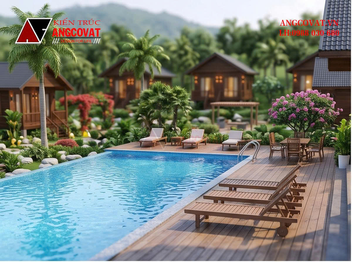 Tư vấn thiết kế bungalow resort 3000m2 đẹp mê hồn người BT0710206