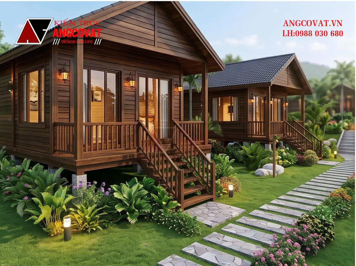Tư vấn thiết kế bungalow resort 3000m2 đẹp mê hồn người BT0710206