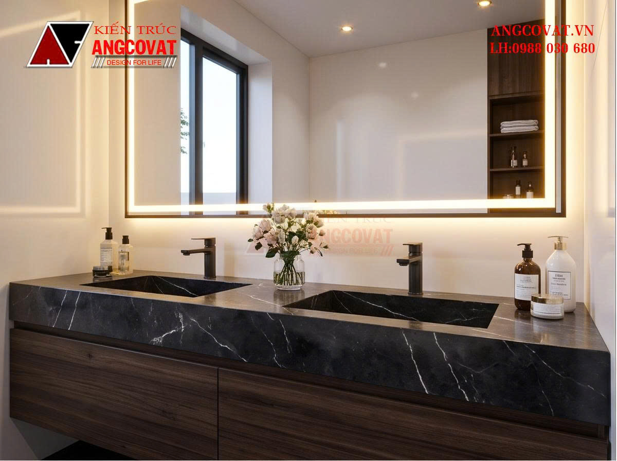 Mẫu nhà 1 tầng 1 tum 3 phòng ngủ 120m² ở nông thôn đẹp đủ công năng BT2261026