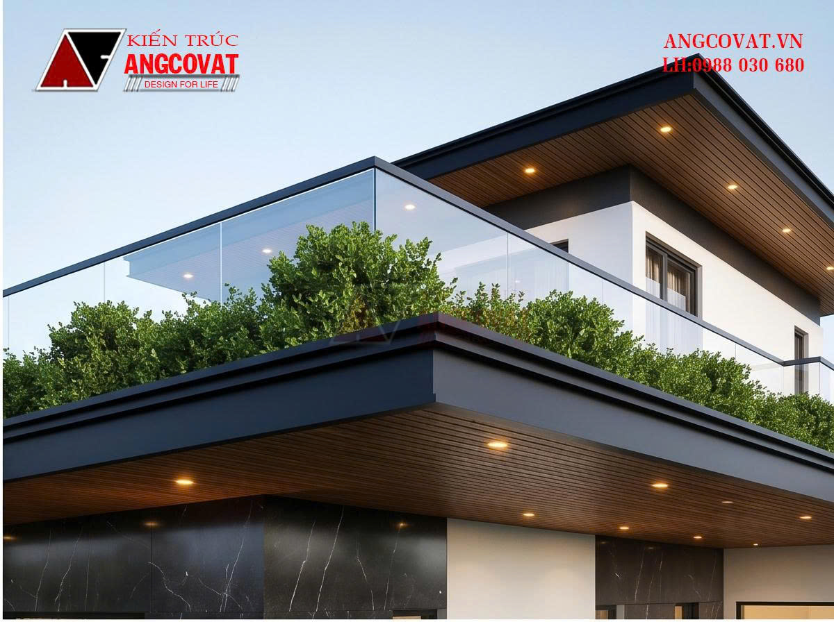 Mẫu nhà 1 tầng 1 tum 3 phòng ngủ 120m² ở nông thôn đẹp đủ công năng BT2261026