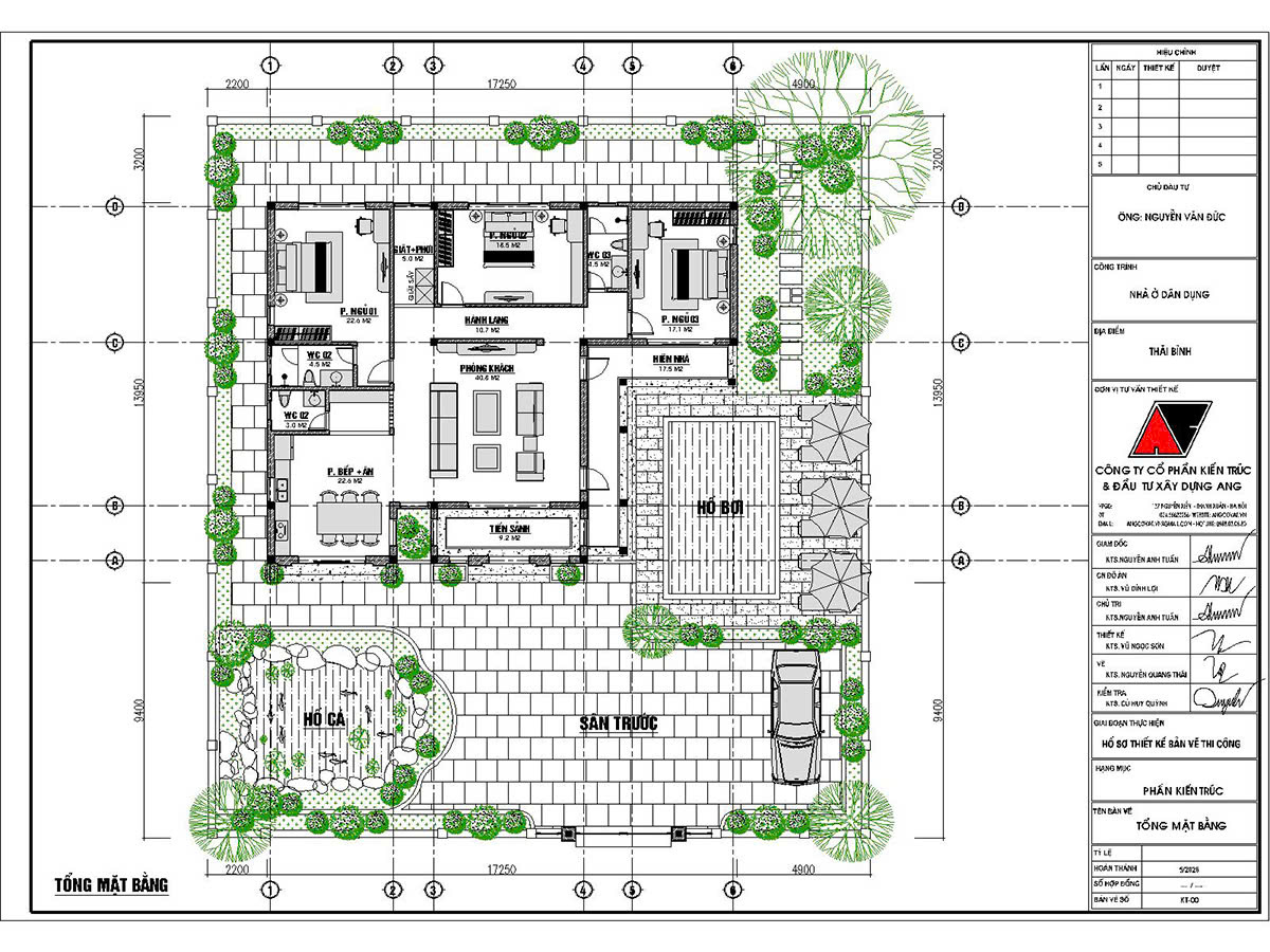 Thiết kế nhà cấp 4 phong cách Indochine 210m² sang trọng, giàu bản sắc BT1131026