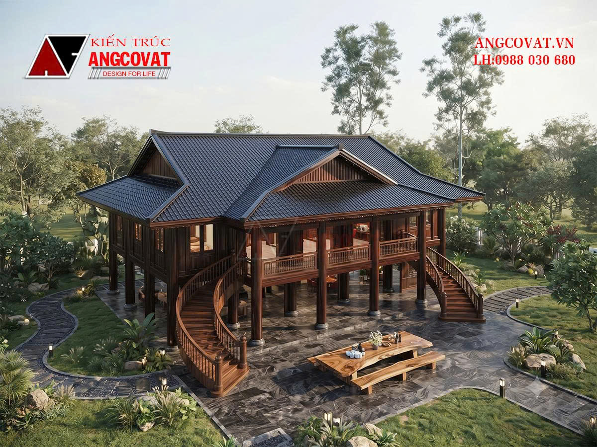 thiet ke nha san be tong dep gia re 13x16m 31